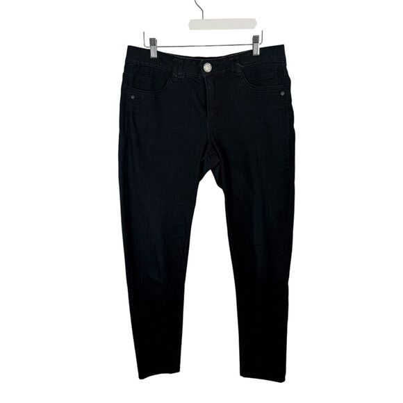 Democracy "Ab" Technology Dark Wash Skinny Jeans Stretch Capsole Womens Size 10 - Picture 1 of 7